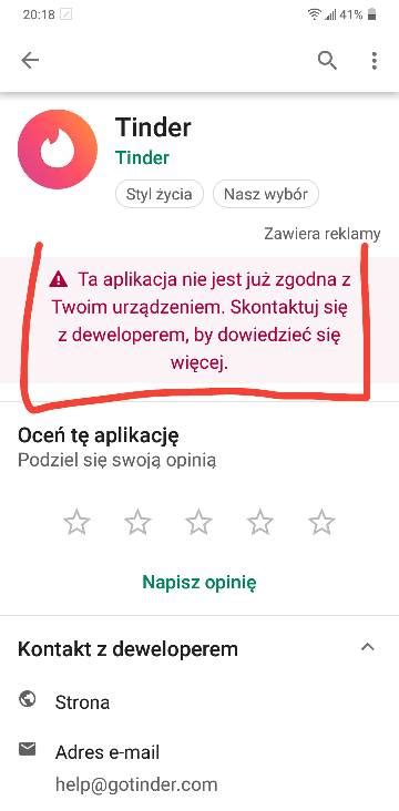 dlaczego nie mogę pobrać tindera|Rozwiązywanie problemów – Tinder